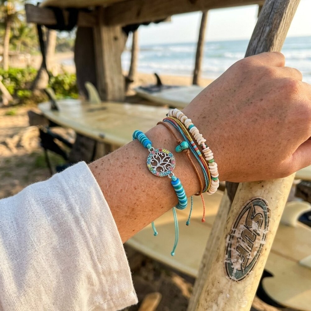 Designs by Forte Surfer Chic Braided Cord Bracelet